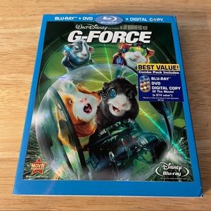 G-Force (Blu-ray, DVD, 2009, 3-Disc Set) Disney